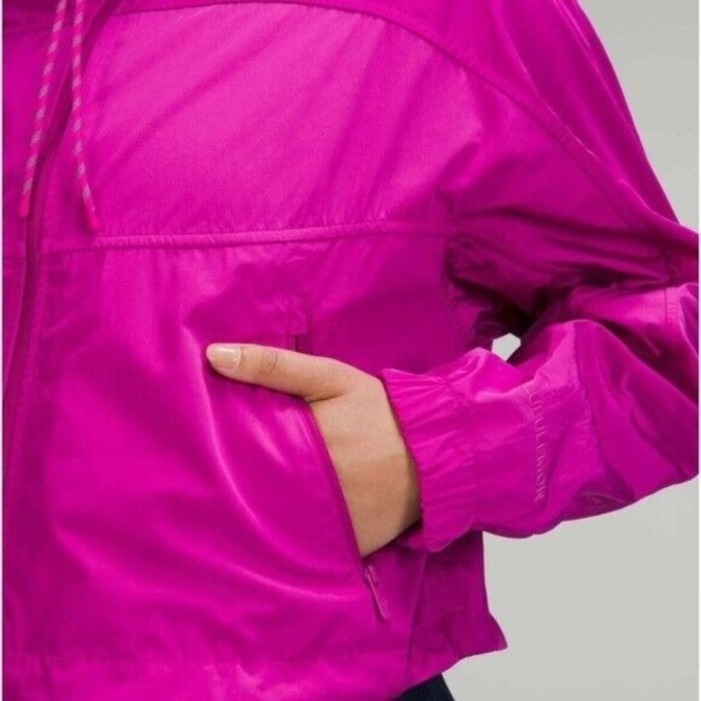 Lululemon Lightweight Cropped JacketPurple Highlight Women’s Size 10 2022 - Picture 6 of 16